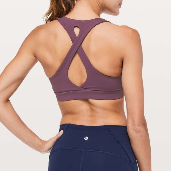LULULEMON Time To Sweat Bra *Arctic Plum* - Picture 4 of 9